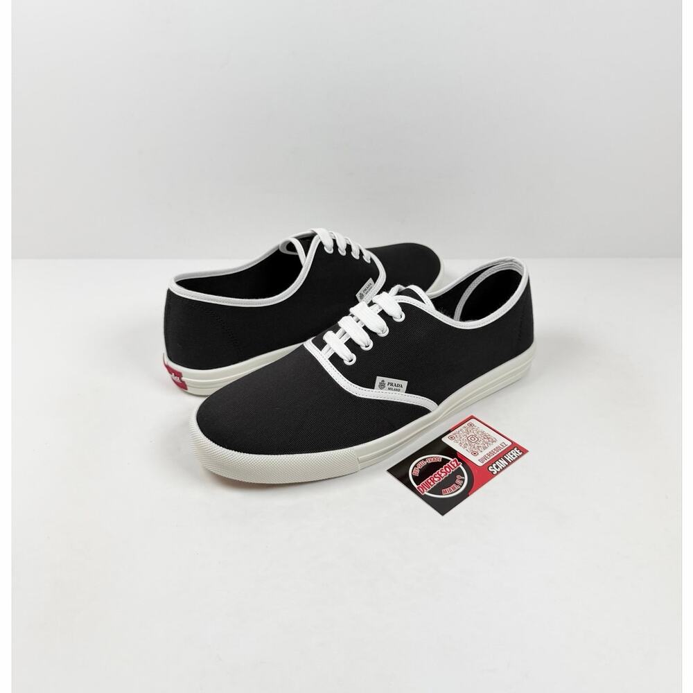 Size 8UK/9US - Prada Drill Canvas Sneaker NEW